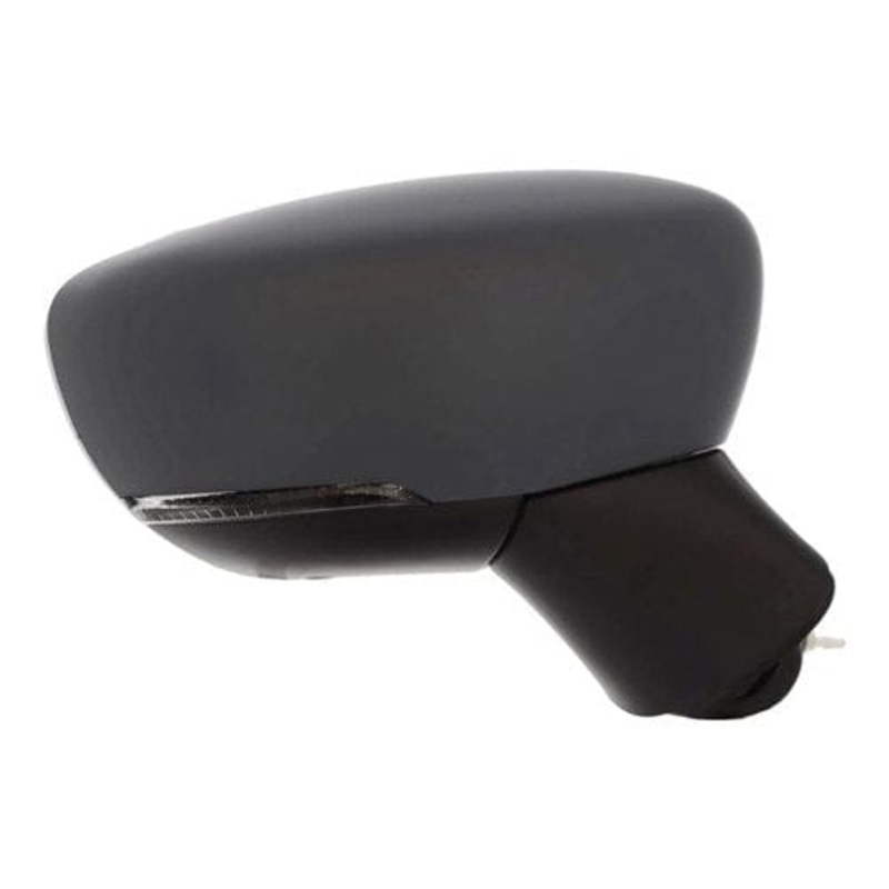 Renault Captur Hatchback 2017-2020 Door Mirror Electric Heated Power Fold With Blind Spot Assist Primed Cover Driver Side R