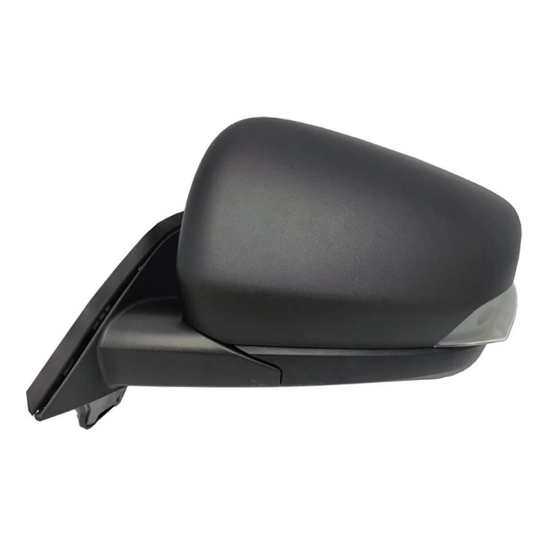 Renault Kangoo Van 2022- Door Mirror Electric Heated Manual Fold With Bulb Indicator Black Cover Passenger Side L