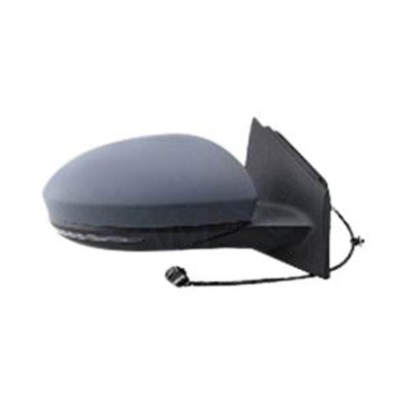 Renault Megane 5 Door Hatchback 2016-2021 Door Mirror Electric Heated Power Fold With Puddle Lamp Primed Cover Driver Side R