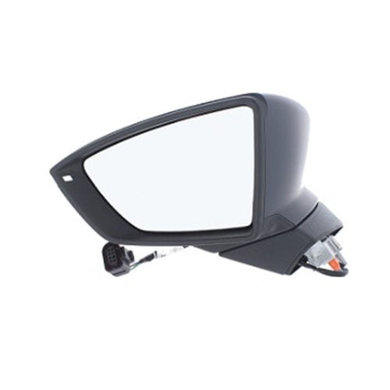 Seat Arona Hatchback 2021- Door Mirror Electric Not Heated Manual Fold Primed Cover Passenger Side L