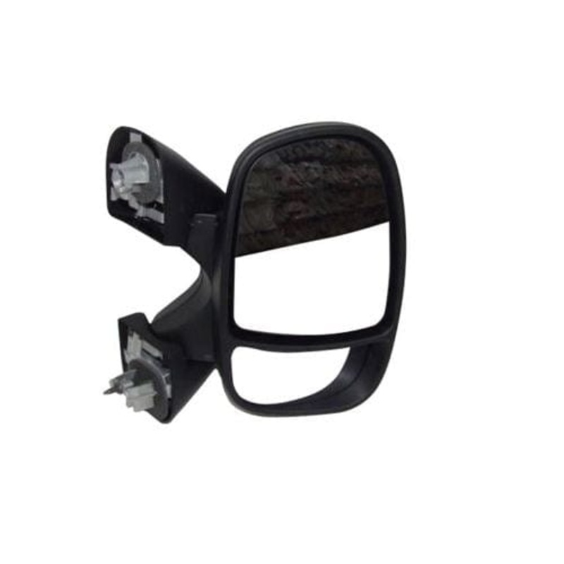 Vauxhall Vivaro Van 2007-2014 Door Mirror Manual Not Heated Black Cover Driver Side R