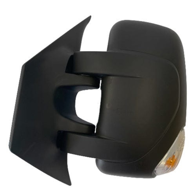 Nissan Interstar Van 2022-2024 Door Mirror Manual Not Heated Short Arm Black Cover Passenger Side L