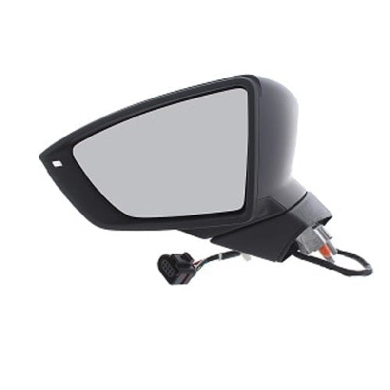Seat Arona Hatchback 2017-2021 Door Mirror Electric Heated Power Fold Primed Cover Passenger Side L