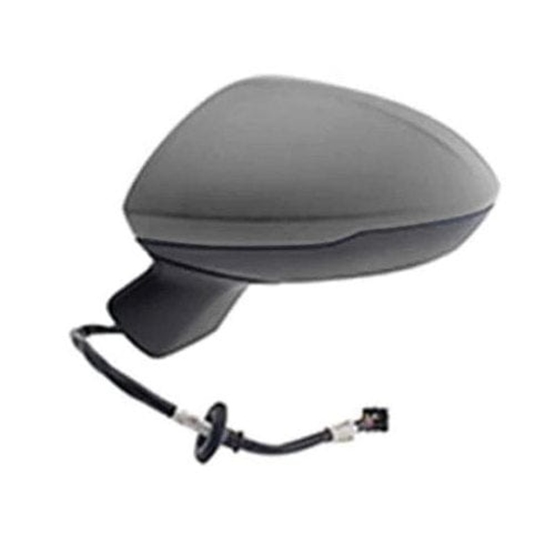 Vauxhall Astra 5 Door Hatchback 2015-2019 Door Mirror Electric Heated Power Fold With Blind Spot Primed Cover Passenger Side L