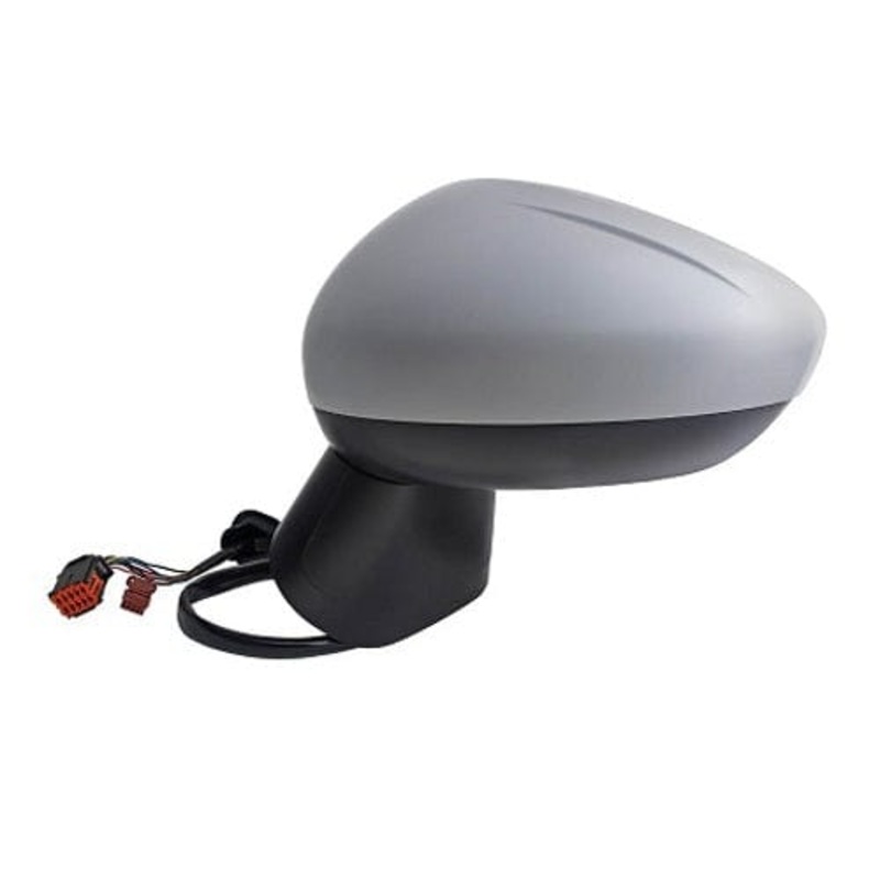 Vauxhall Crossland X Hatchback 2017-2020 Door Mirror Electric Heated Manaul Fold Primed Cover Passenger Side L