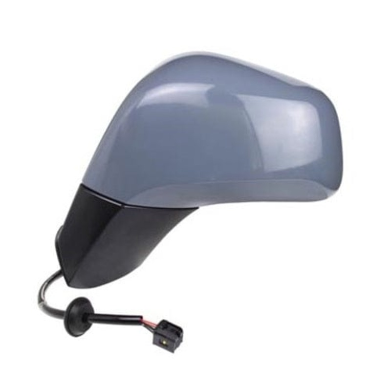 Vauxhall Mokka Hatchback 2012-2016 Door Mirror Electric Heated Manual Fold With Black Textured Arm Primed Cover Passenger Side L