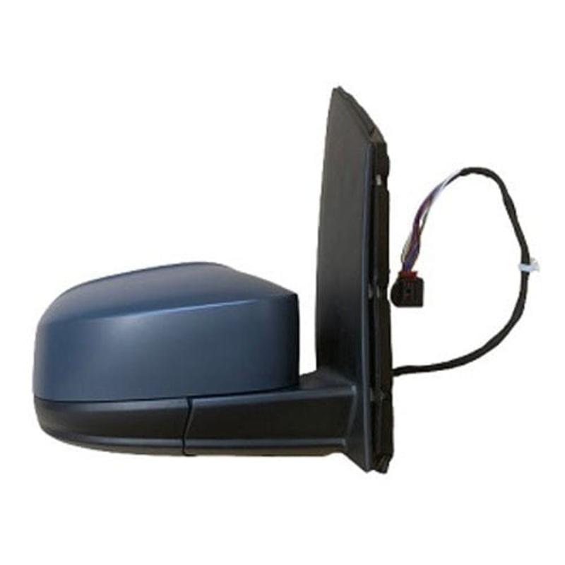 Volkswagen Caddy Van 2015-2021 Door Mirror Electric Heated Manual Fold Primed Cover Driver Side R
