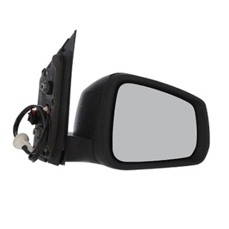 Volkswagen Caddy Van 2021- Door Mirror Electric Heated Manual Fold Black Cover Driver Side R
