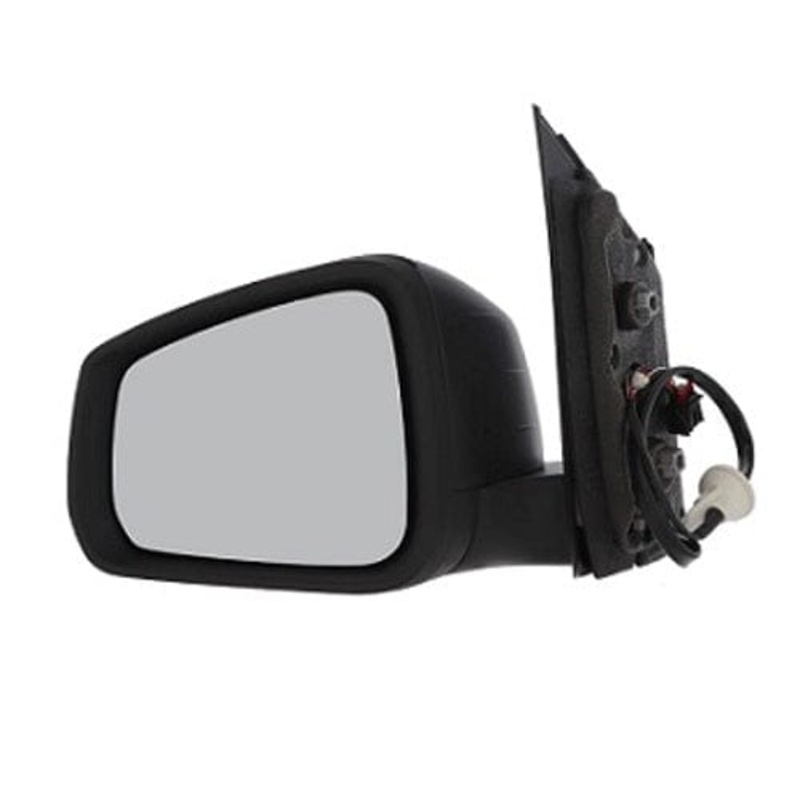 Volkswagen Caddy Van 2021- Door Mirror Electric Heated Manual Fold Black Cover Passenger Side L