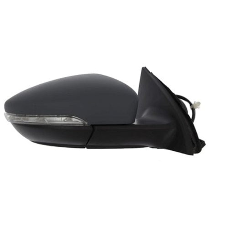 Volkswagen Passat Saloon 2011-2014 Door Mirror Electric Heated Power Fold Primed Cover Driver Side R