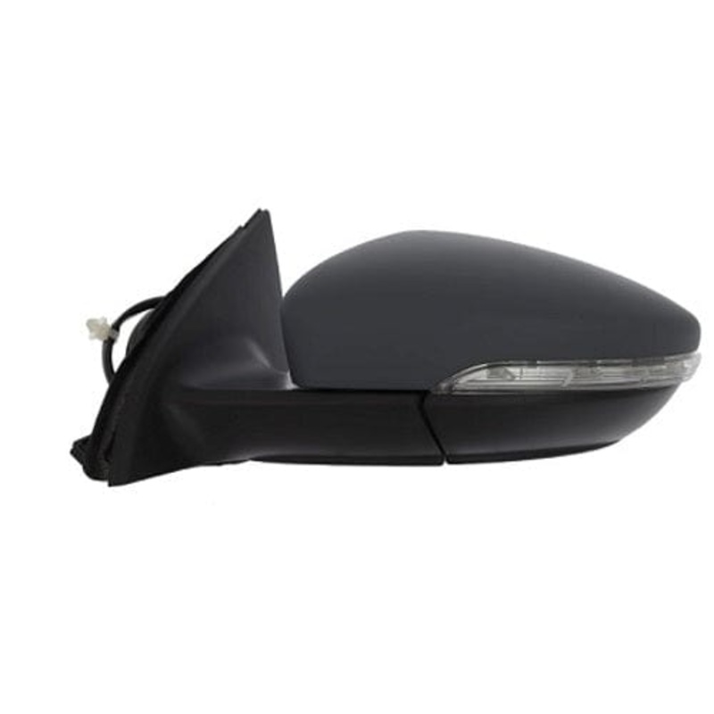 Volkswagen Passat Saloon 2011-2014 Door Mirror Electric Heated Power Fold Primed Cover Passenger Side L