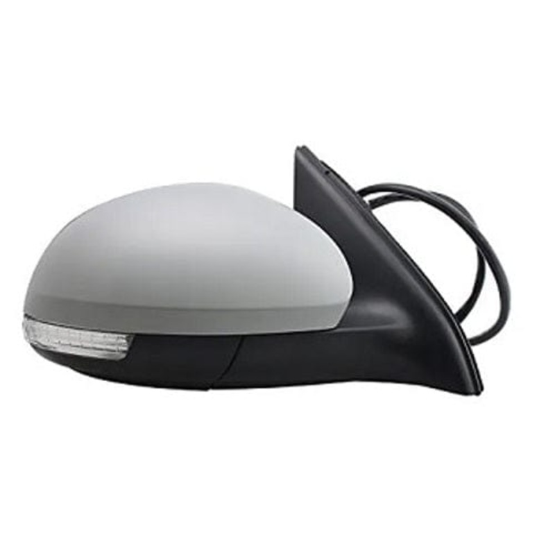 Volkswagen Tiguan Estate 2008-2011 Door Mirror Electric Heated Manual Fold Primed Cover Driver Side R