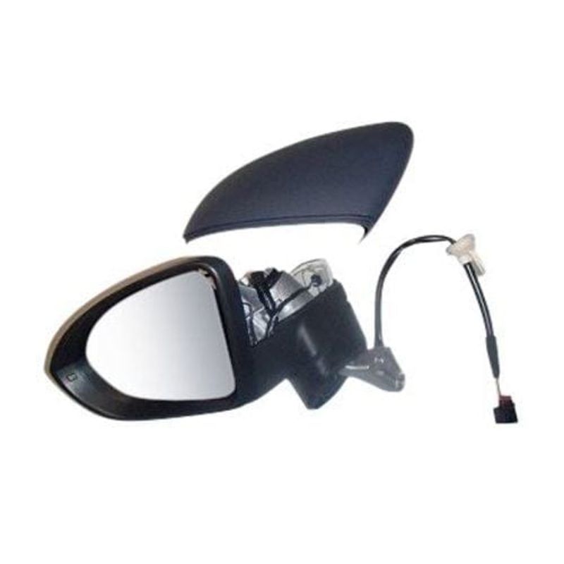 Volkswagen Touran MPV 2015-2023 Door Mirror Electric Heated Power Fold Primed Cover Passenger Side L
