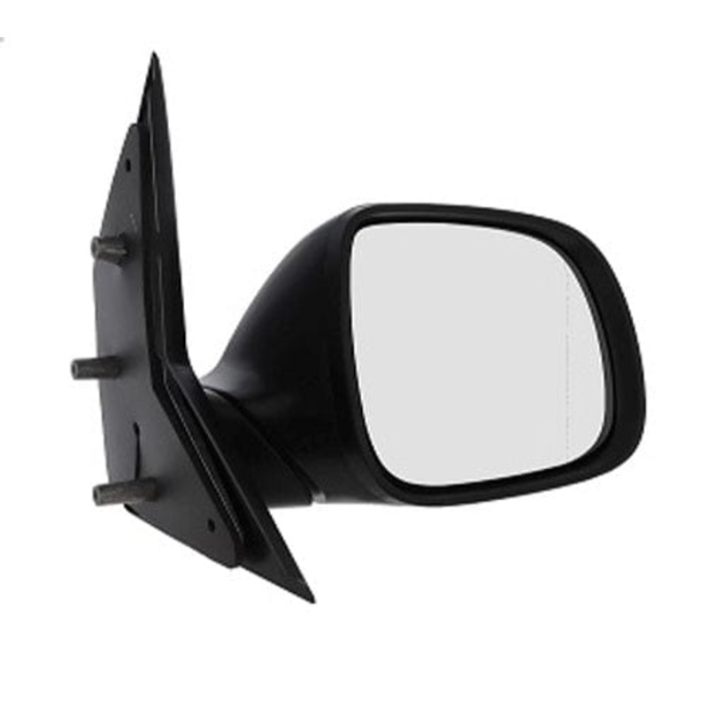 Volkswagen Transporter T6.1 Van 2020-2023 Door Mirror Manual Not Heated Black Cover Driver Side R