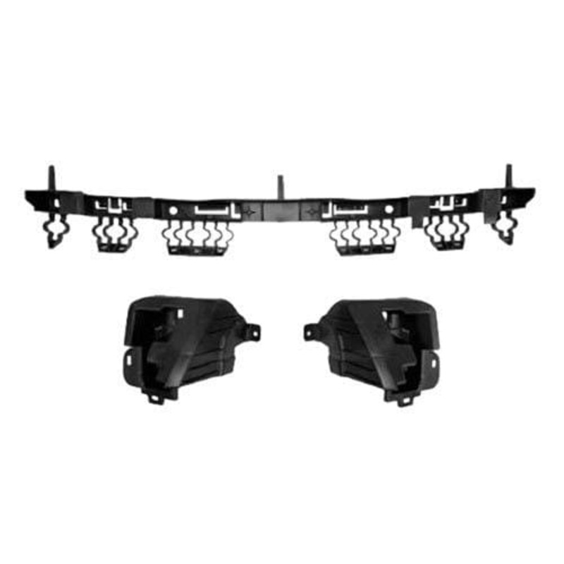 Renault Clio 5 Door Hatchback 2019-2023 Rear Bumper Bracket Centre Section 3 Piece Set