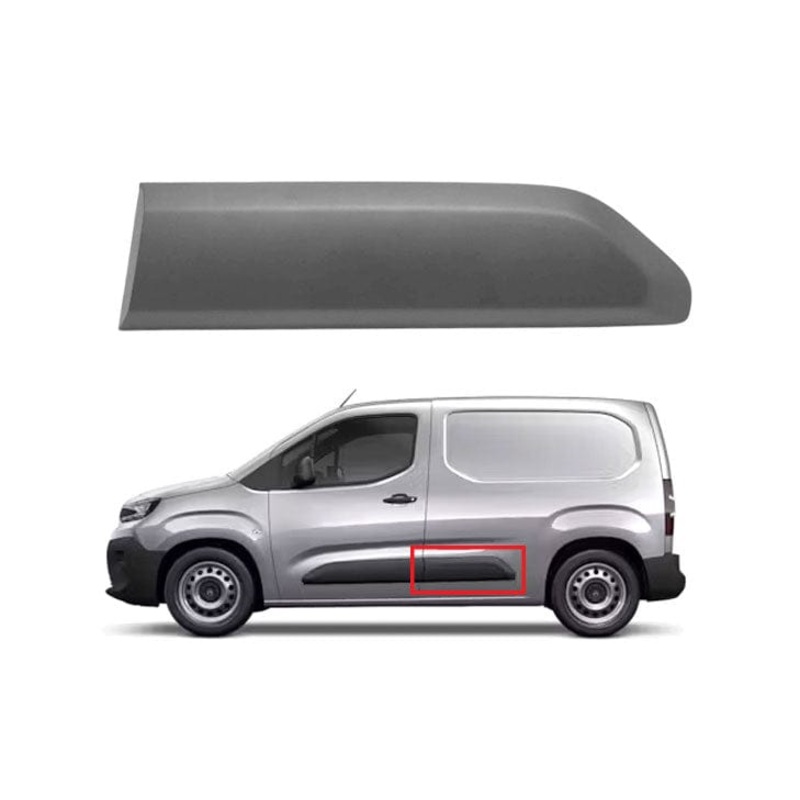 Peugeot Partner Van 2018-2024 Door Trim Rear Door Primed Passenger Side L