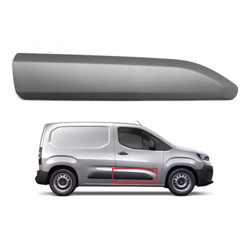 Toyota Proace City Van 2020- Door Trim Front Door Primed Driver Side R