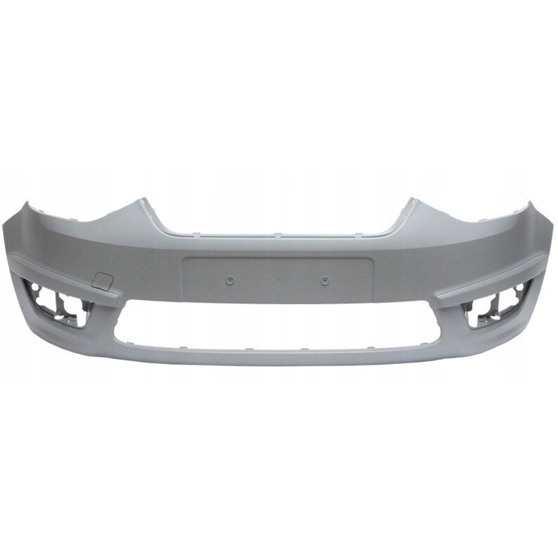 Ford Galaxy MPV 2010-2015 Front Bumper No Wash Jets No Sensor Holes (With Template To Drill Wash) – Primed