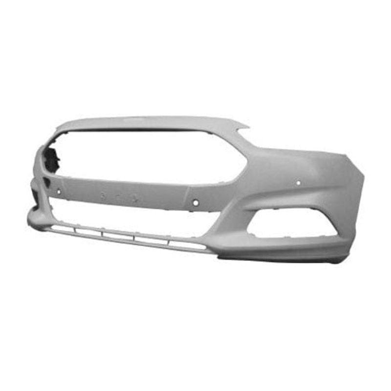 Ford Mondeo Hatchback 2015-2019 Front Bumper No Wash Jets With Sensor Holes (With Template To Drill Park Assist) – Primed