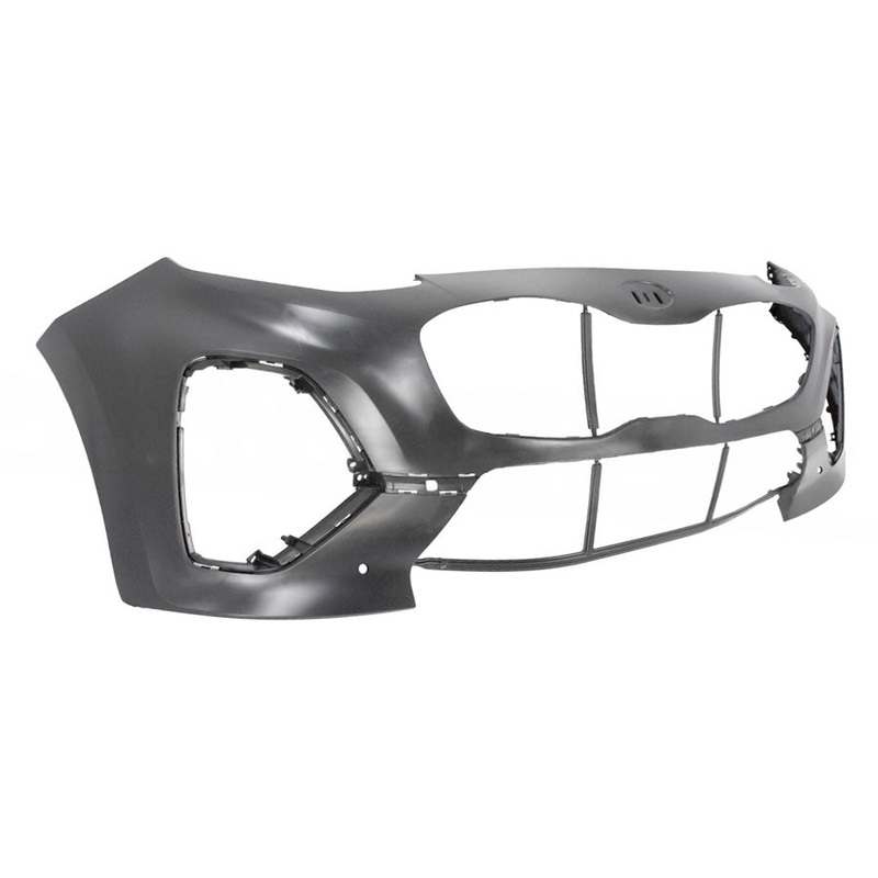 Kia Sportage Hatchback 2018-2022 Front Bumper With Sensor Holes – Primed
