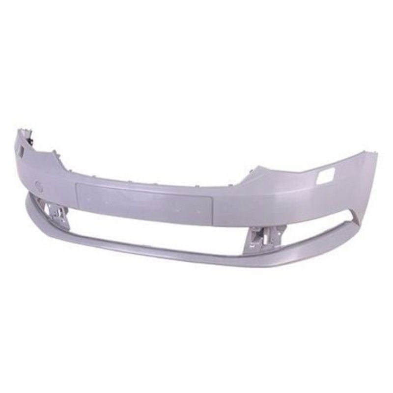 Skoda Fabia Hatchback 2015-2018 Front Bumper With Wash Jets No Sensor Holes (With Template To Drill Sensors) – Needs Priming