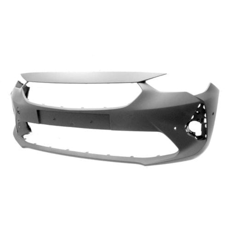 Vauxhall Corsa 5 Door Hatchback 2020-2023 Front Bumper With Sensor Holes With Park Assist Holes (GS Line and Turbo SRI Models Only) Primed