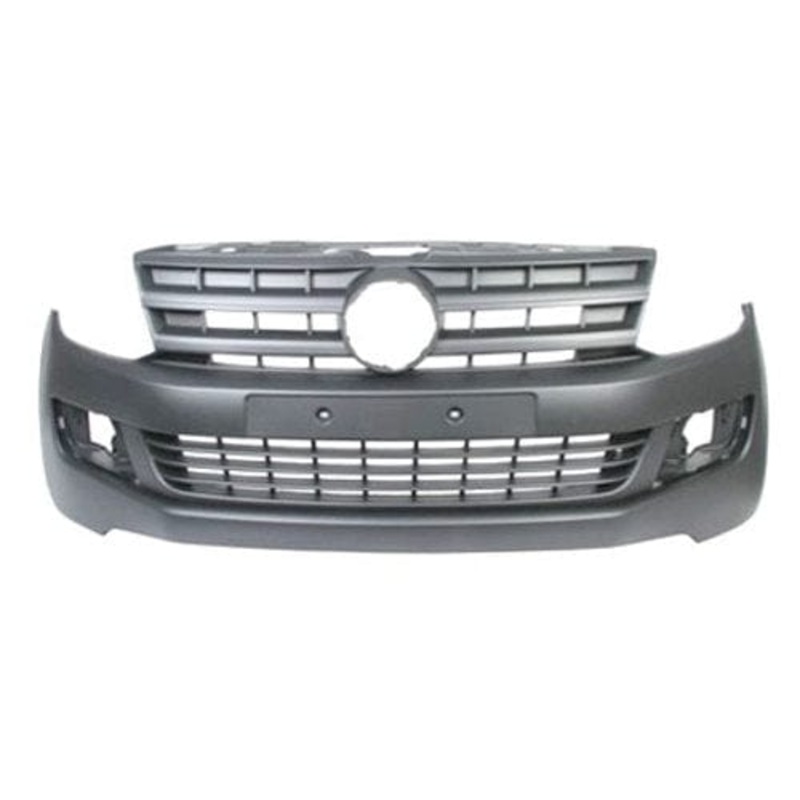 Volkswagen Amarok Pickup 2011-2016 Front Bumper No Sensors (Includes Drill Template For Sensors) Primed