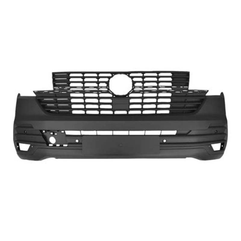 Volkswagen Transporter T6.1 Van 2020-2023 Front Bumper With Sensor Holes – Textured