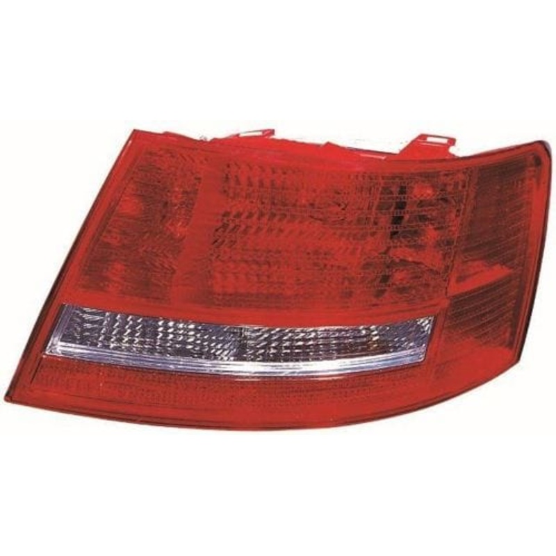 Audi A6 Saloon 2004-2009 Rear Lamp Outer Section Not LED Type Driver Side R