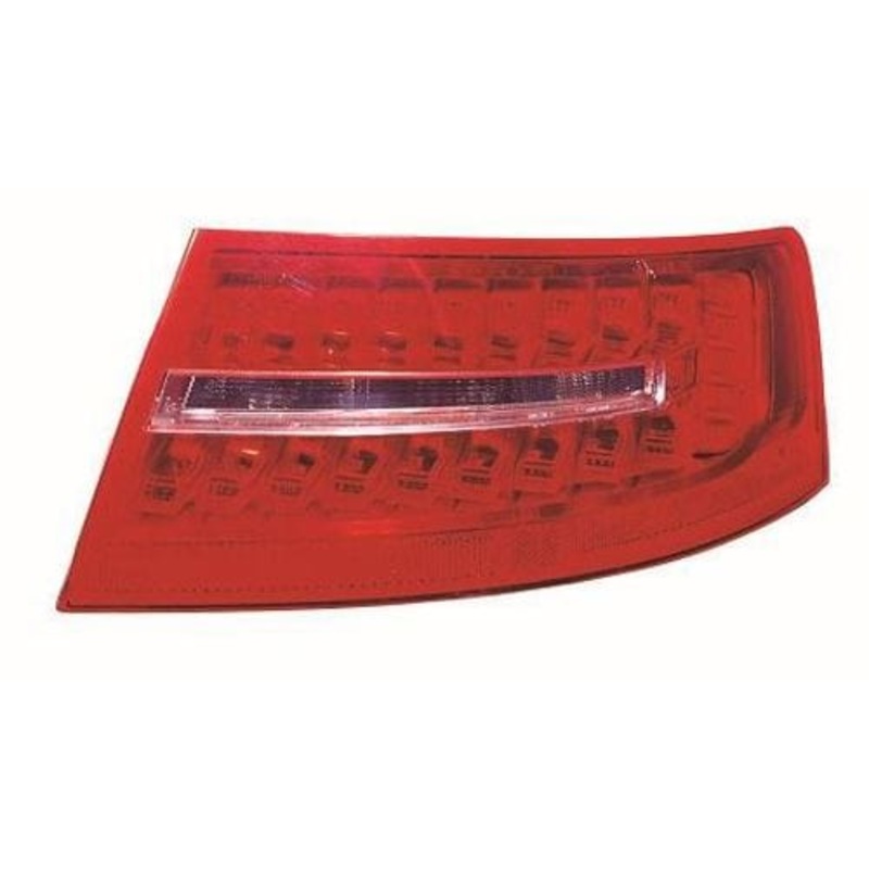 Audi A6 Saloon 2009-2011 Rear Lamp Outer Section LED Type Driver Side R