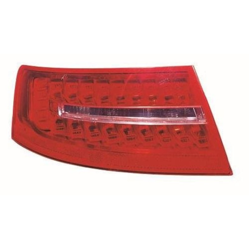 Audi A6 Saloon 2009-2011 Rear Lamp Outer Section LED Type Passenger Side L
