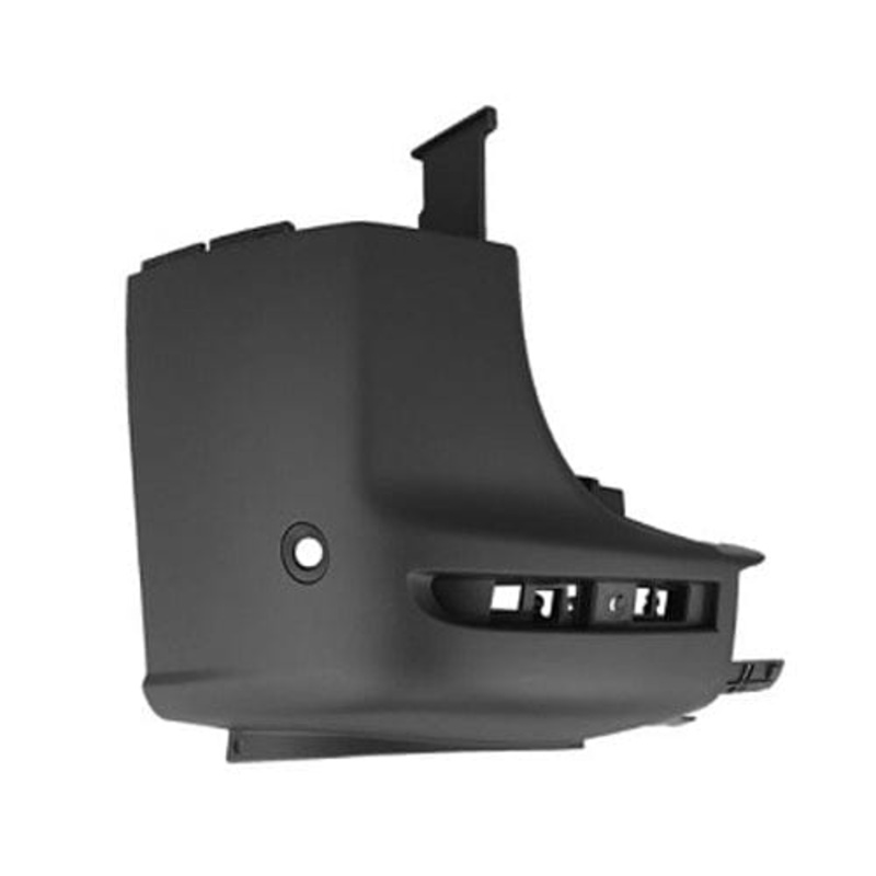 Mercedes Sprinter Van 2018- Rear Bumper Corner With Sensor Hole With Blind Spot Sensor Bracket (All Models Except Short Wheel Base) Textured Driver Side R