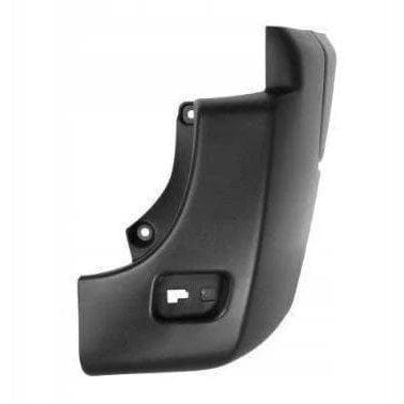 Vauxhall Movano Van 2019-2022 Rear Bumper Corner Black Driver Side R