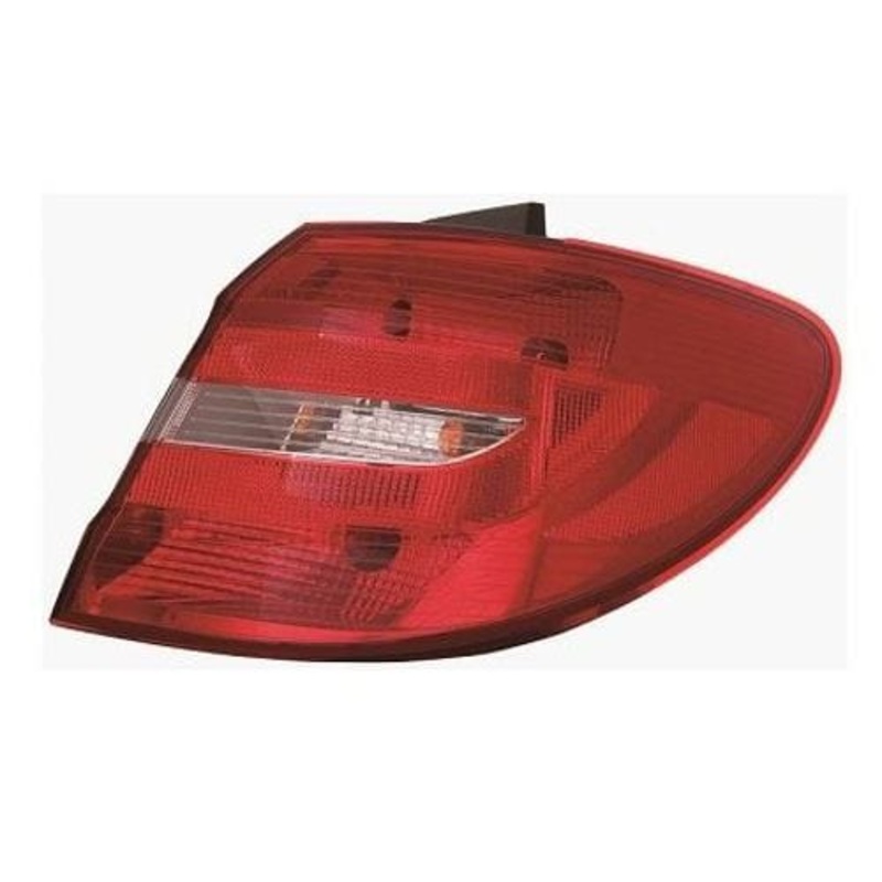 Mercedes B-Class MPV 2012-2014 Rear Lamp Outer Section Not LED Type Driver Side R