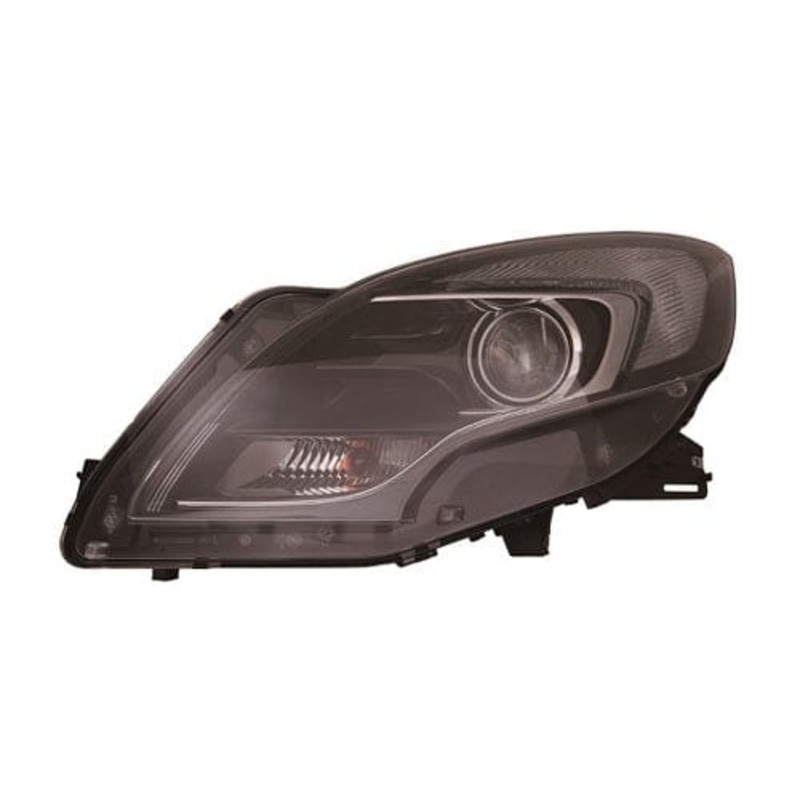 Vauxhall Zafira MPV 2012-2016 Headlamp Halogen Type With Chrome Upper Trim Passenger Side L