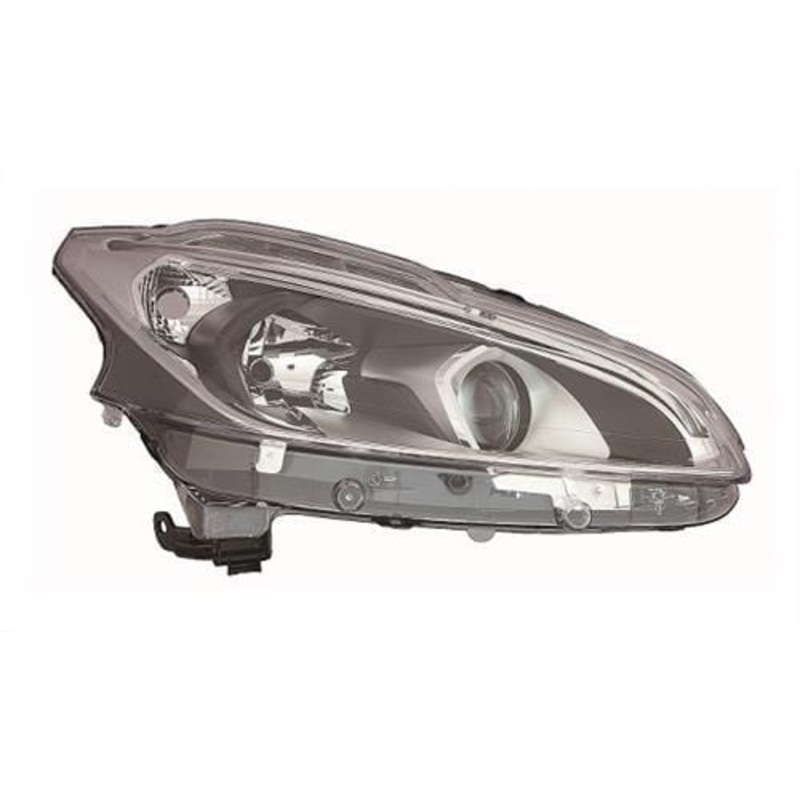 Peugeot 208 5 Door Hatchback 2015-2020 Headlamp (Not GTi Models) Driver Side R