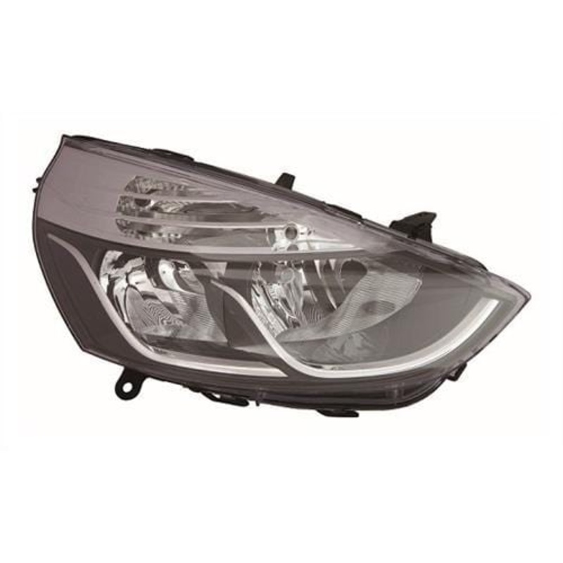 Renault Clio 5 Door Hatchback 2013-2016 Headlamp Halogen Type – With Chrome Trim Driver Side R