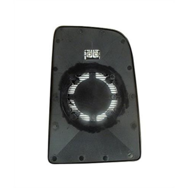Volkswagen Crafter Van 2006-2011 Door Mirror Glass Electric Type – Upper Section – No Blind Spot Sensor – Round Backing Type Passenger Side L