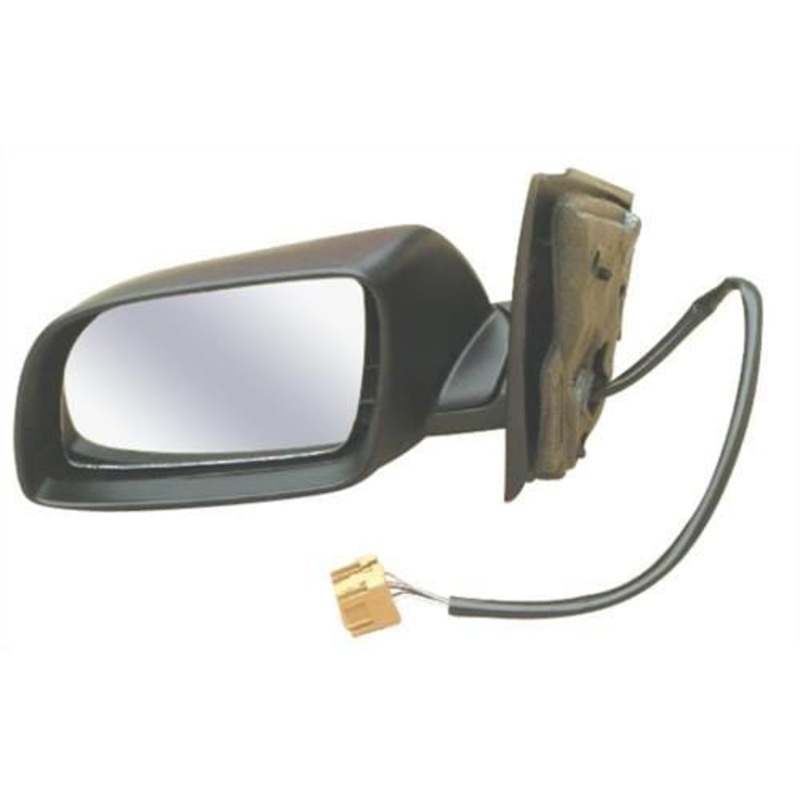 Volkswagen Polo 3 Door Hatchback 2002-2005 Door Mirror Electric Heated Type With Primed Cover Passenger Side L