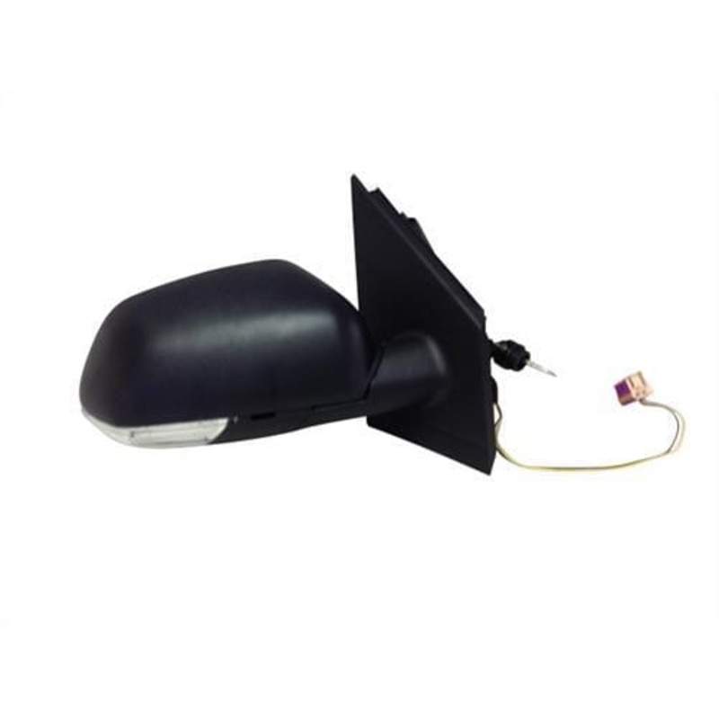 Volkswagen Polo 3 Door Hatchback 2005-2009 Door Mirror Manual Type With Black Cover Driver Side R