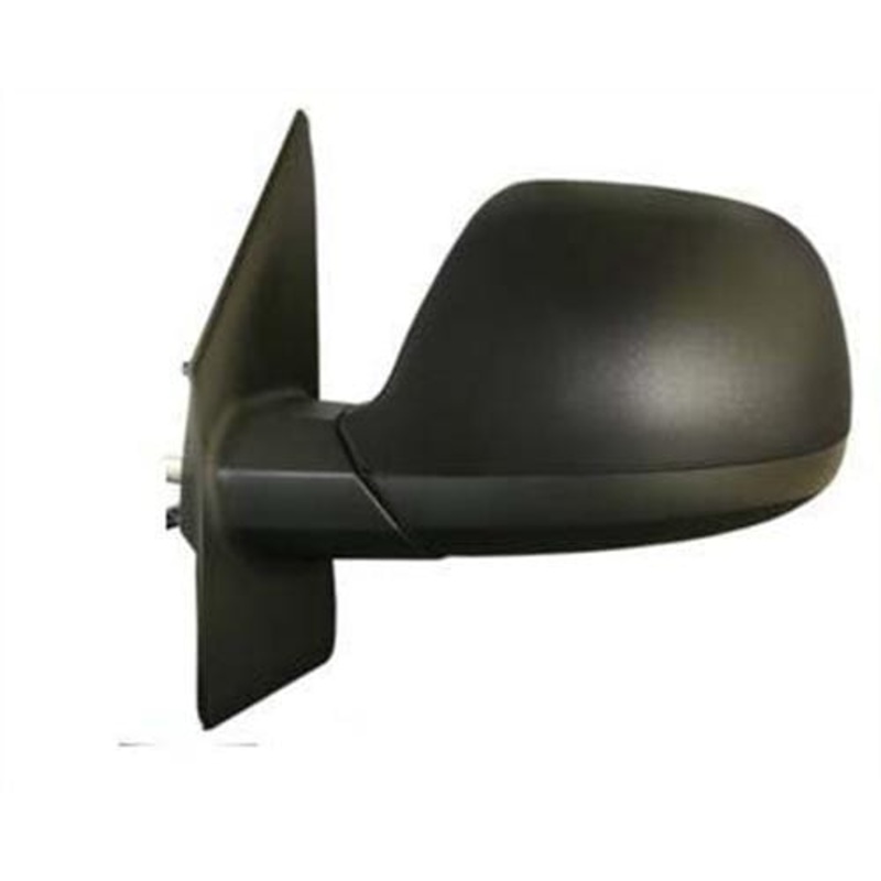 Volkswagen Transporter T5.1 Van 2010-2015 Door Mirror Manual Type With Black Cover Passenger Side L