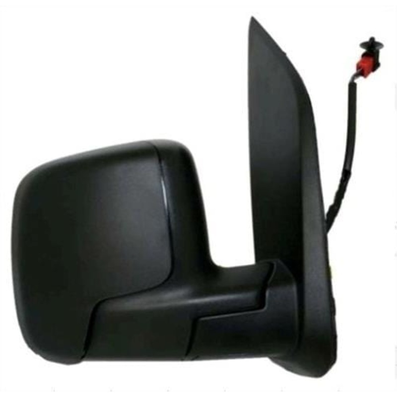 Peugeot Bipper Van 2008-2017 Door Mirror Electric Type With Black Cover (No Temperature Sensor) Driver Side R