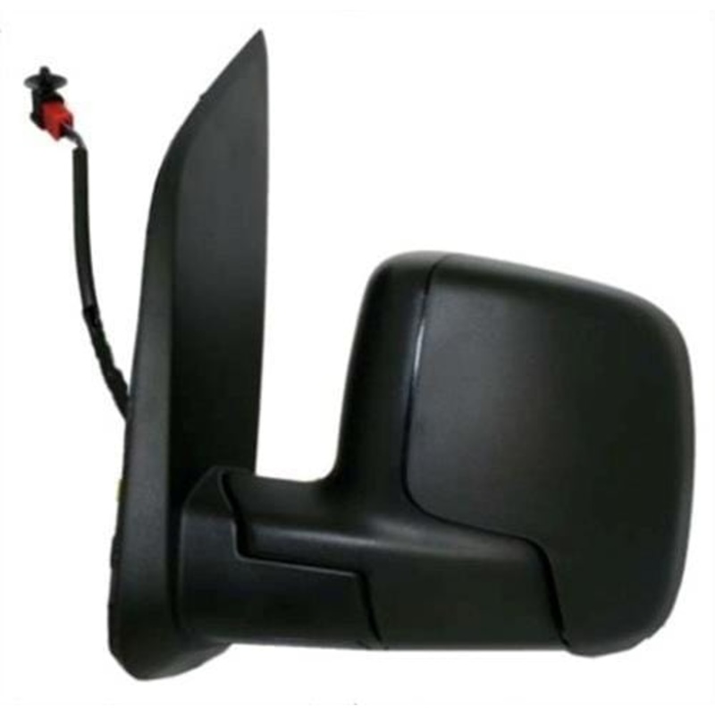 Peugeot Bipper Van 2008-2017 Door Mirror Electric Type With Black Cover (No Temperature Sensor) Passenger Side L