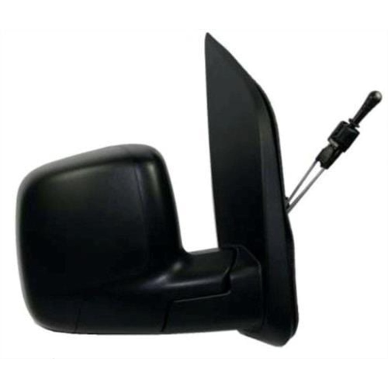 Peugeot Bipper Van 2008-2017 Door Mirror Manual Type With Black Cover Driver Side R