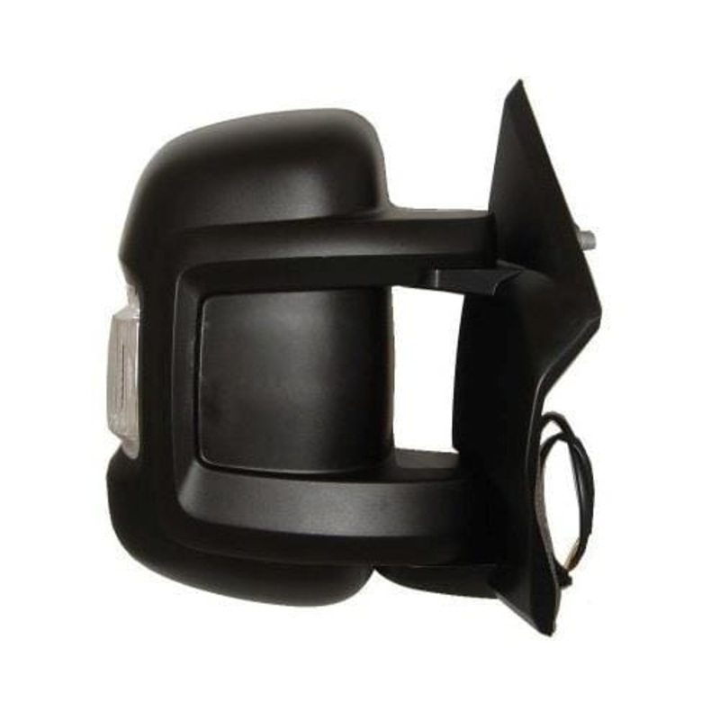 Peugeot Boxer Van 2006-2014 Door Mirror Electric Heated Type With Black Cover – No Temp Sensor (Short Arm) Driver Side R