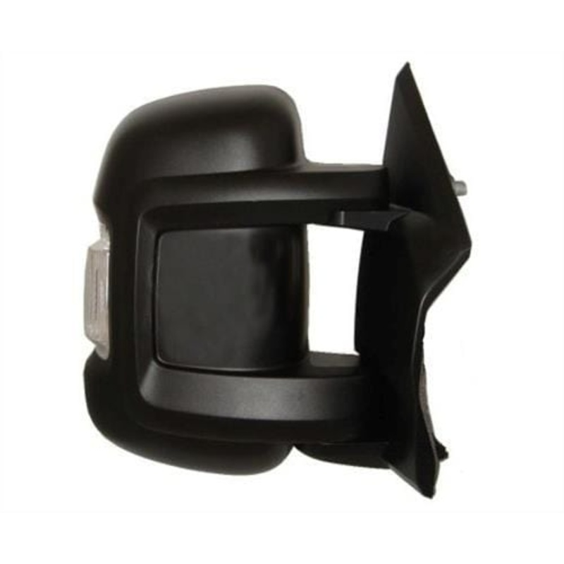 Peugeot Boxer Van 2014-2017 Door Mirror Manual Exterior Adjust Type With Black Cover – No Temp Sensor (Short Arm) Driver Side R