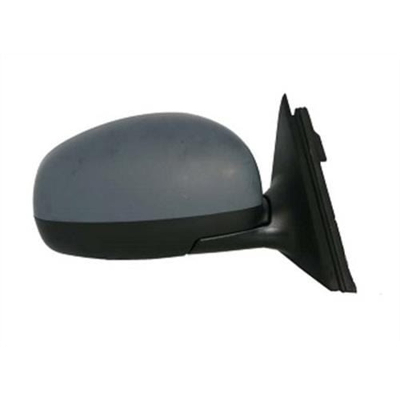 Skoda Fabia Hatchback 2010-2014 Door Mirror Electric Heated Type With Primed Cover Driver Side R