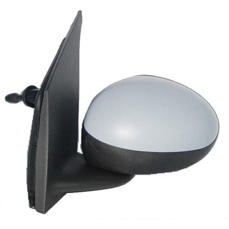 Toyota Aygo 5 Door Hatchback 2005-2009 Door Mirror Manual Type With Primed Cover Passenger Side L