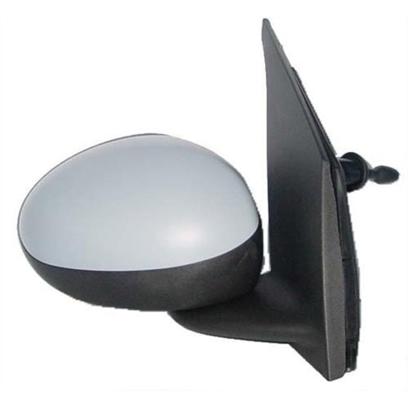 Toyota Aygo 5 Door Hatchback 2009-2012 Door Mirror Manual Type With Primed Cover Driver Side R