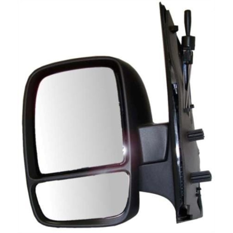 Toyota Proace Van 2013-2016 Door Mirror Manual Type With Black Cover (Twin Glass) Passenger Side L